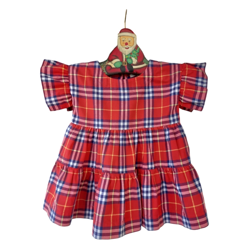 Baby Burberry plaid dress